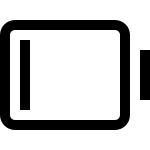 Battery 1 SVG Icon